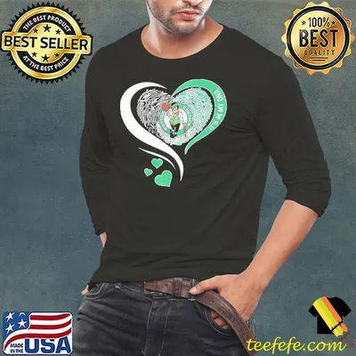 Boston Celtics it’s in my DNA heart shirt