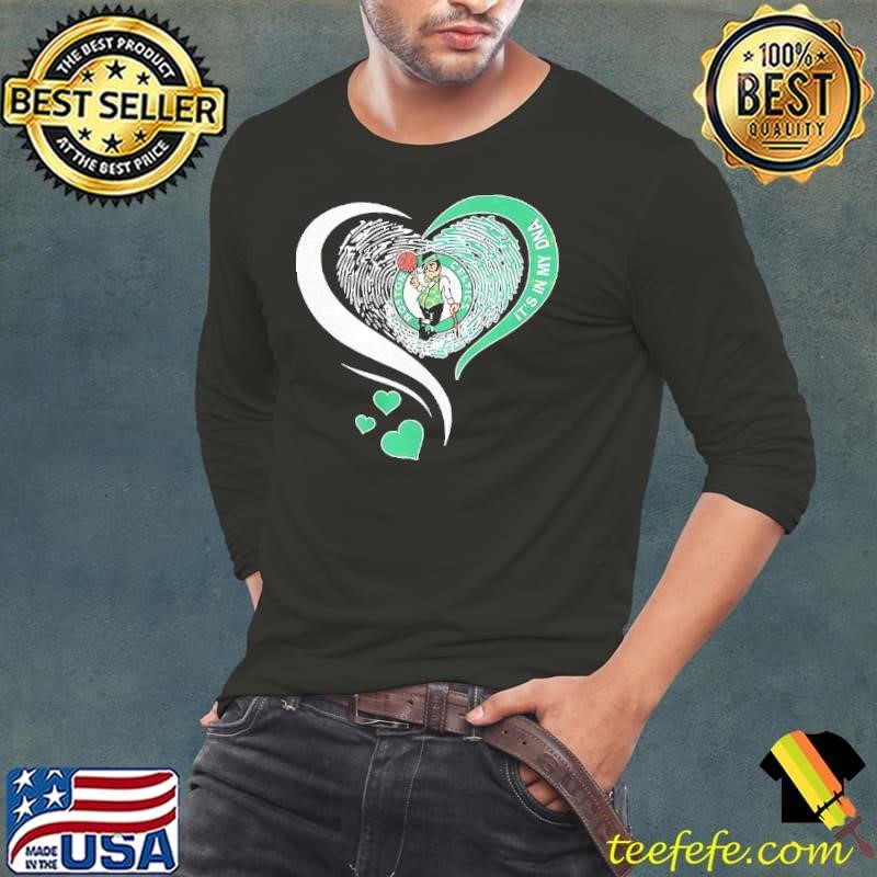 Boston Celtics it’s in my DNA heart shirt