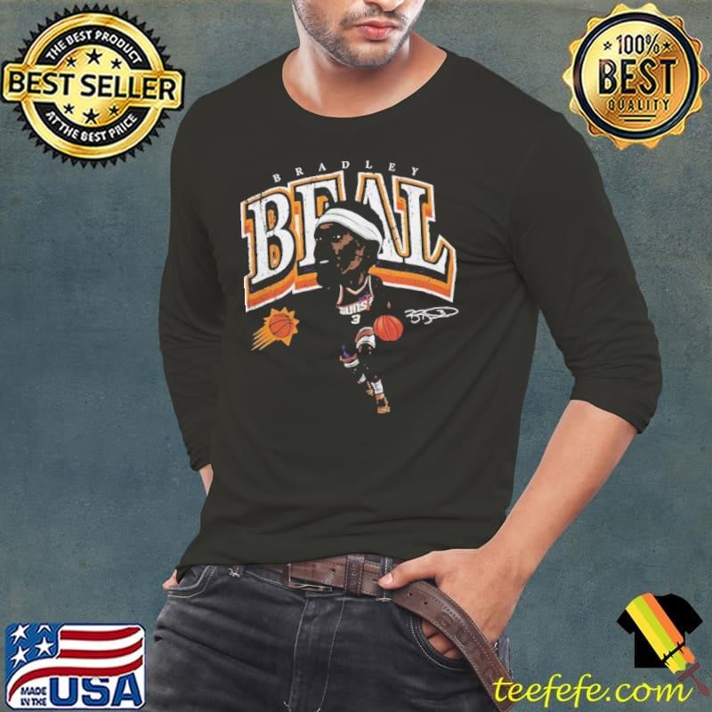 Bradley Beal Phoenix Suns basketball player cartoon signature shirt