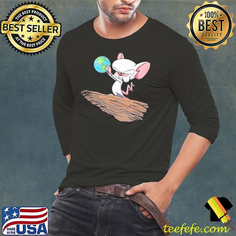 Brain raising the globe X Rafiki The Lion King The Mouse King Long Sleeve Tee