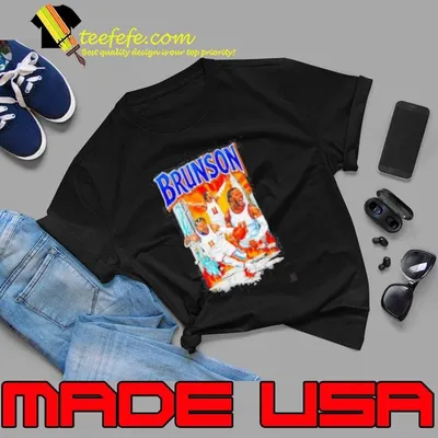 Brunson New York Knicks Captain basketball graphic shirt