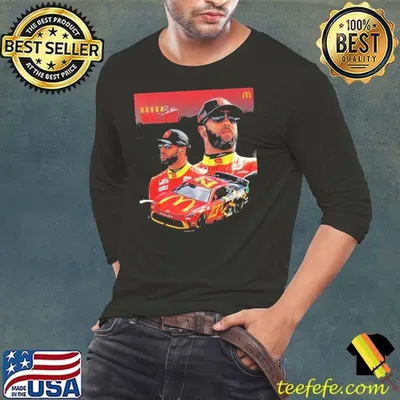 Bubba Wallace McDonald’s racing shirt