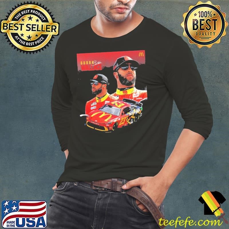 Bubba Wallace McDonald’s racing shirt