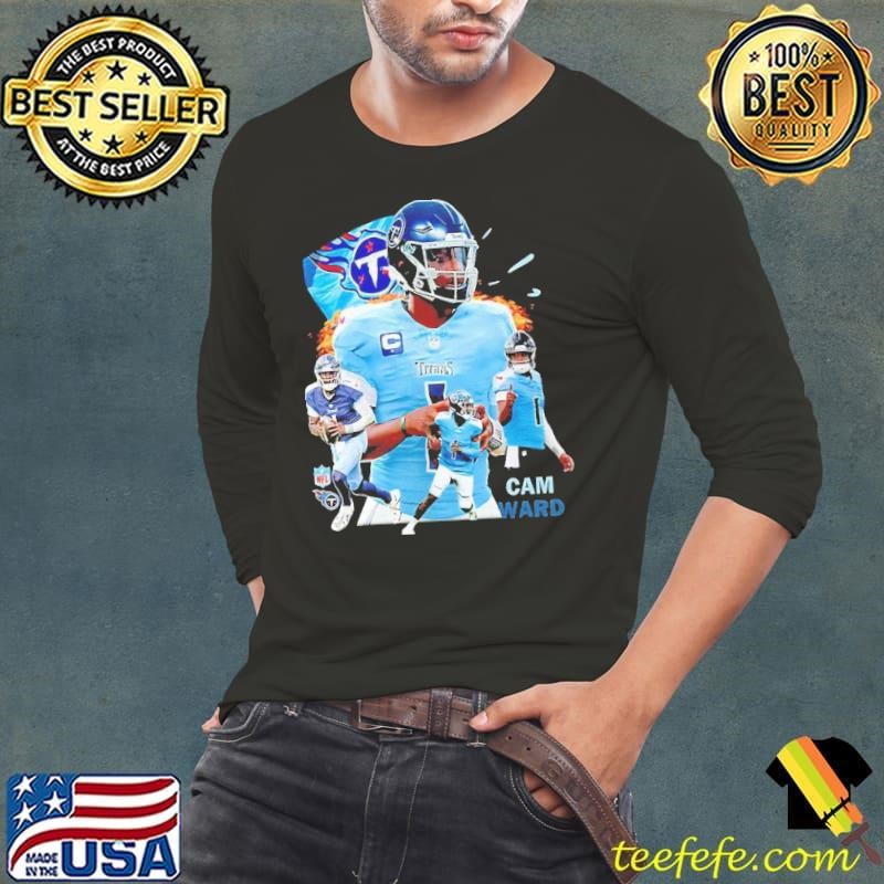 Cam Ward Tennessee Titans Rookie football player shirt