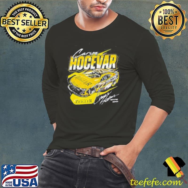 Carson Hocevar No 77 Chevrolet ZL1 for Spire Motorsports 2025 Long Sleeve Tee