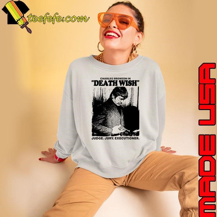 Charles Bronson Death Wish judge jury executioner shirt