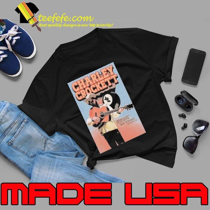 Charley Crockett Tour May 8 2025 Brown County Music Center Nashville IN Unisex