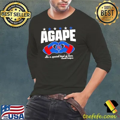 Charlie Lindgren Washington Capitals Agape love it’s a special kind of love shirt