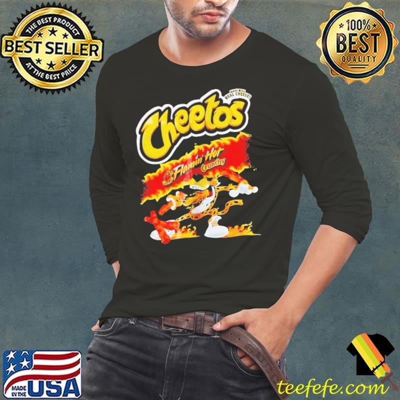 Cheetos flamin’ hot crunchy Long Sleeve Tee