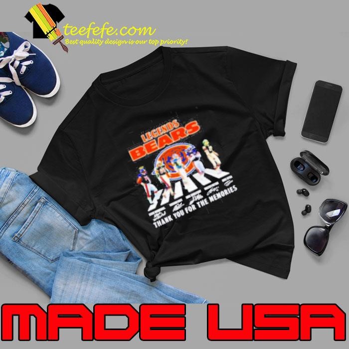 Chicago Bears Legends abbey road thank you for the memories Unisex