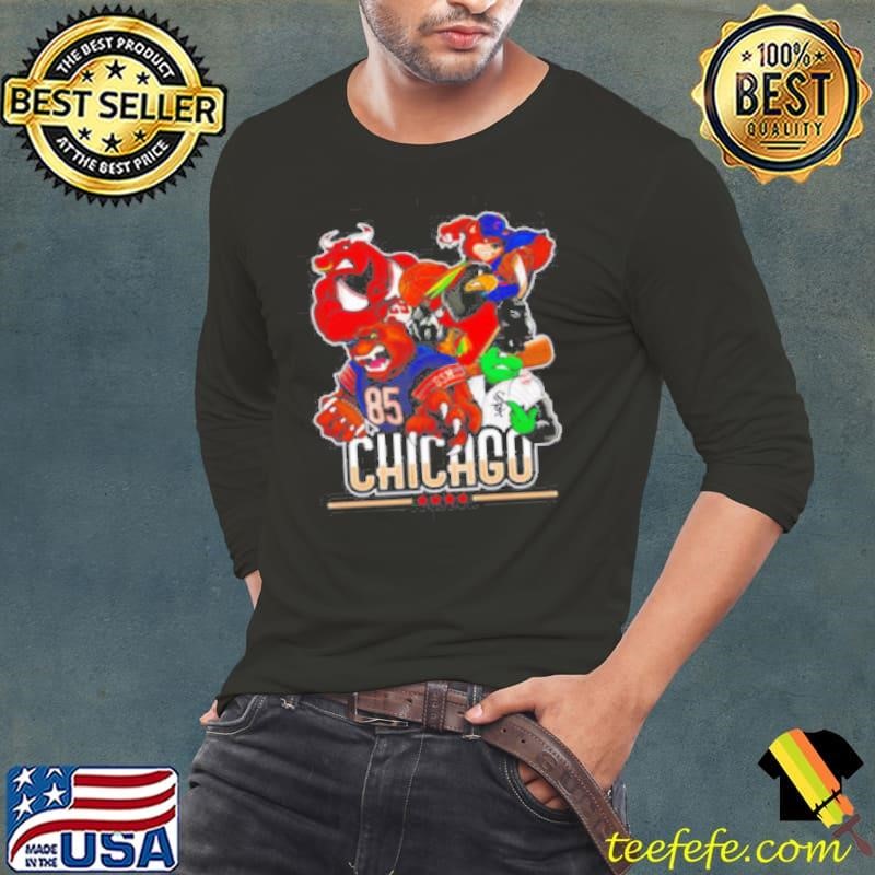 Chicago sports mascot Long Sleeve Tee