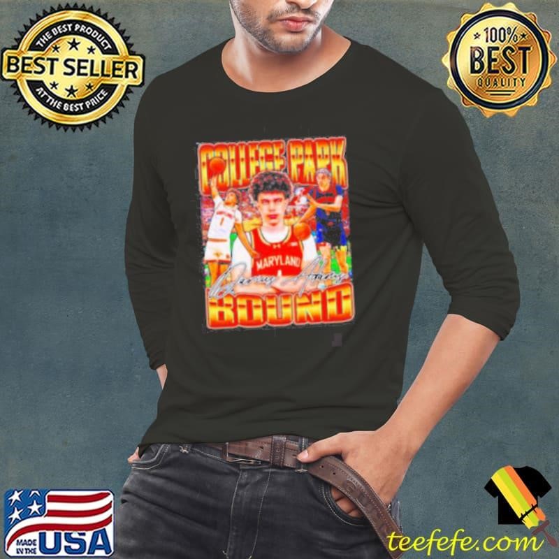 College park bound Darius Adams vintage graphic Long Sleeve Tee