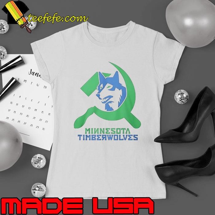 Communist Minnesota Timberwolves Ladies tee