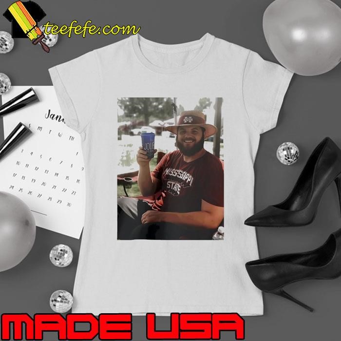 Cowbell T-Bob Hebert photo Ladies tee