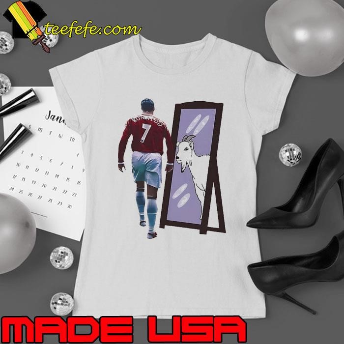 Cristiano Ronaldo Portugal National football team G.O.A.T. Ladies tee