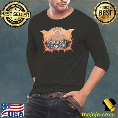 Curse you cancer dragon shirt