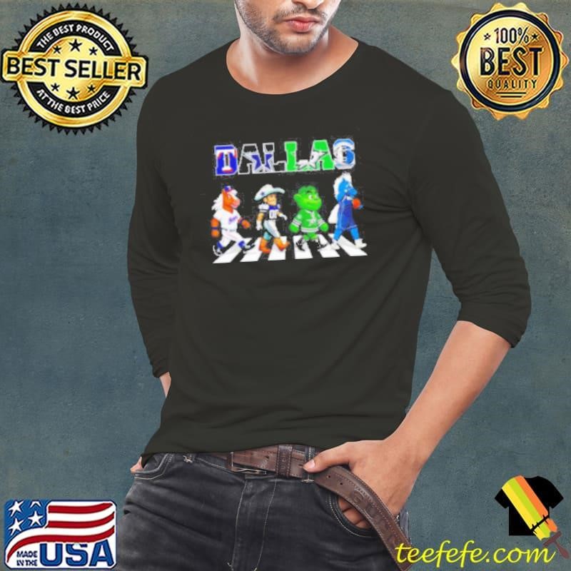 Dallas sports Abbey Road mascot shirt