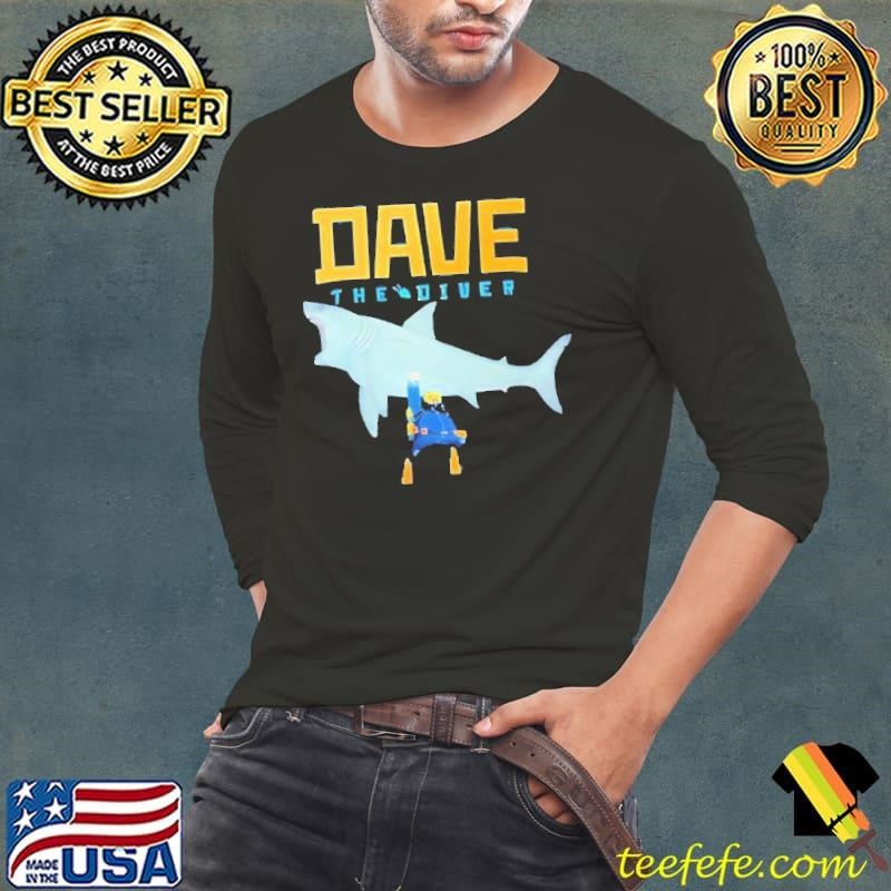 Dave the Diver Shark Long Sleeve Tee