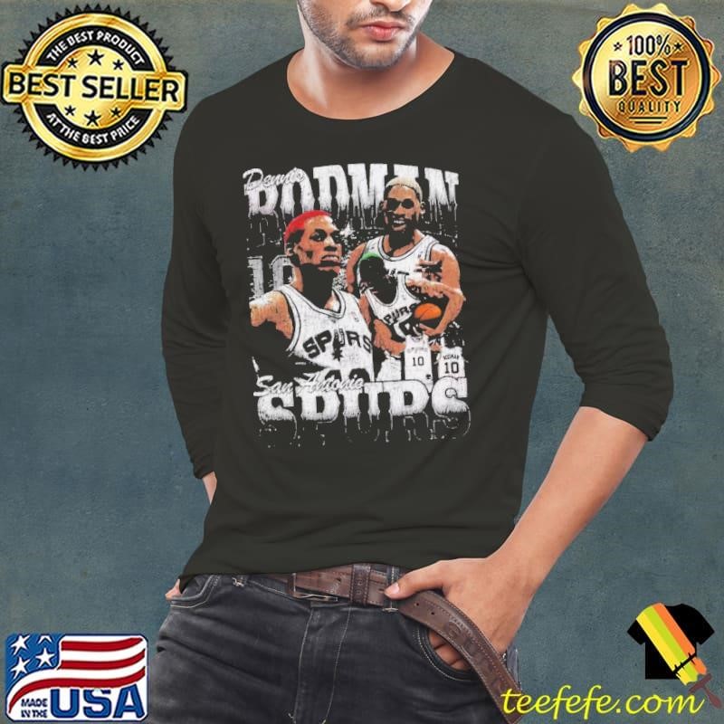 Dennis Rodman American former professional basketball San Antonio Spurs Long Sleeve Tee