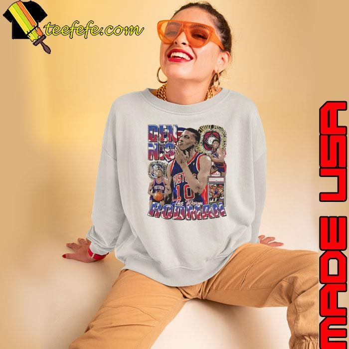 Dennis Rodman American former professional basketball player Detroit Card T-Shirt