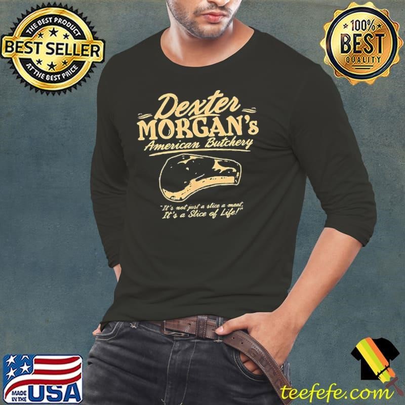 Dexter Morgan’s American Butchery It's Not Just Slice A Meat Long Sleeve Tee