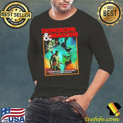 Dungeons and Dragons shadows of the bloodline the tale of elarion shadowstep shirt
