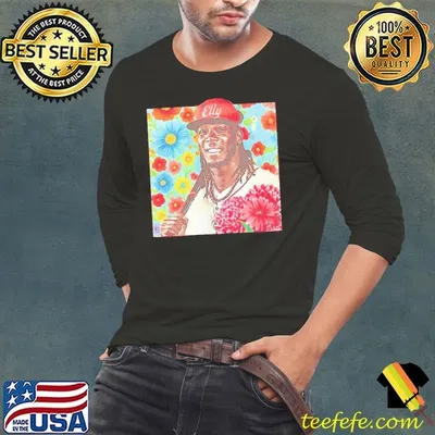 Elly De La Cruz full of Elly floral shirt