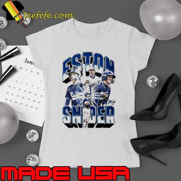 Eston snider mtsu baseball player collage Ladies tee