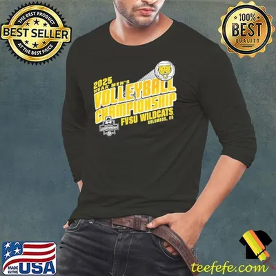FVSU Wildcats NCAA National Collegiate Men’s Volleyball Championship 2025 shirt