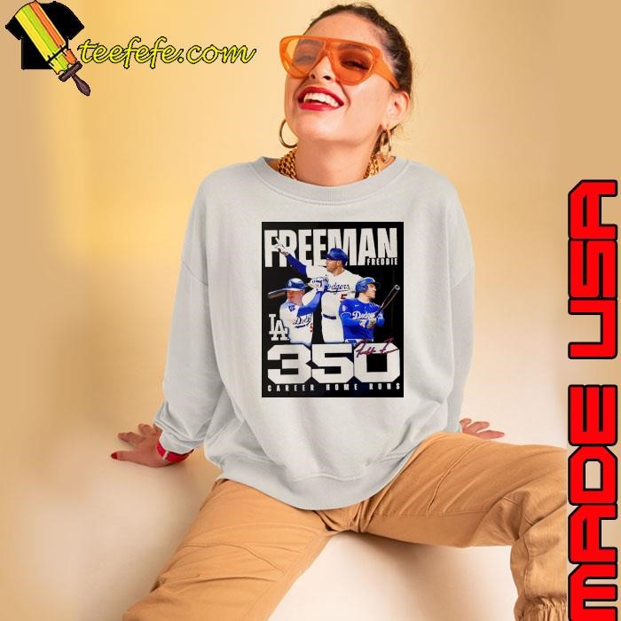 Freddie Freeman Los Angeles Dodgers 350 Career Home Runs shirt