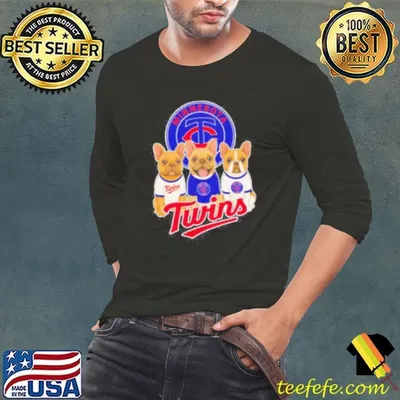 French Bulldog Minnesota Twins shirt