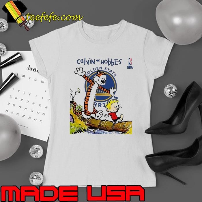 Golden State Warriors x Calvin and Hobbes Ladies tee