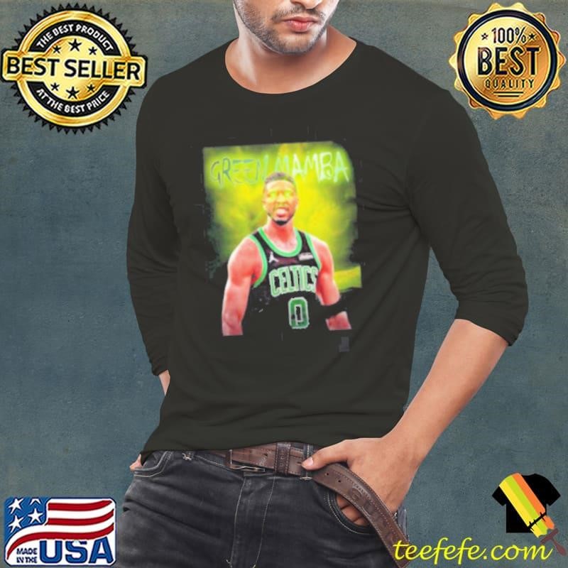 Green Mamba Jayson Tatum Boston Celtics Long Sleeve Tee