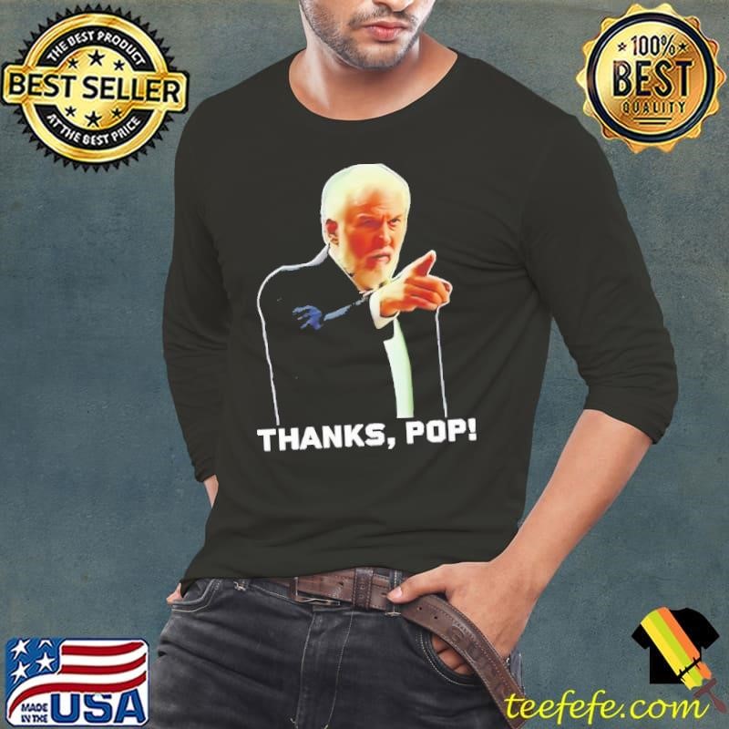 Gregg Popovich Thanks Pop shirt