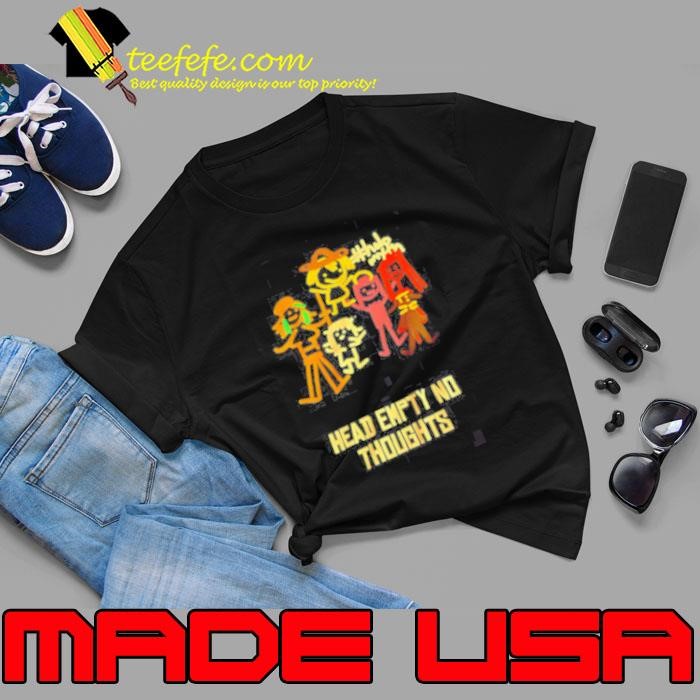 Head Empty No Thoughts cartoon Unisex