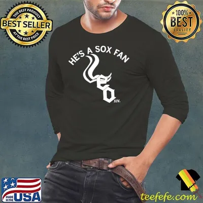 He’s a Sox fan Leo XIV logo shirt