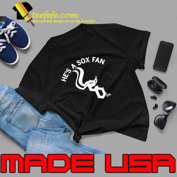 He’s a Sox fan Leo XIV logo Unisex