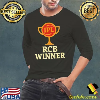 IPL RCB winner shirt