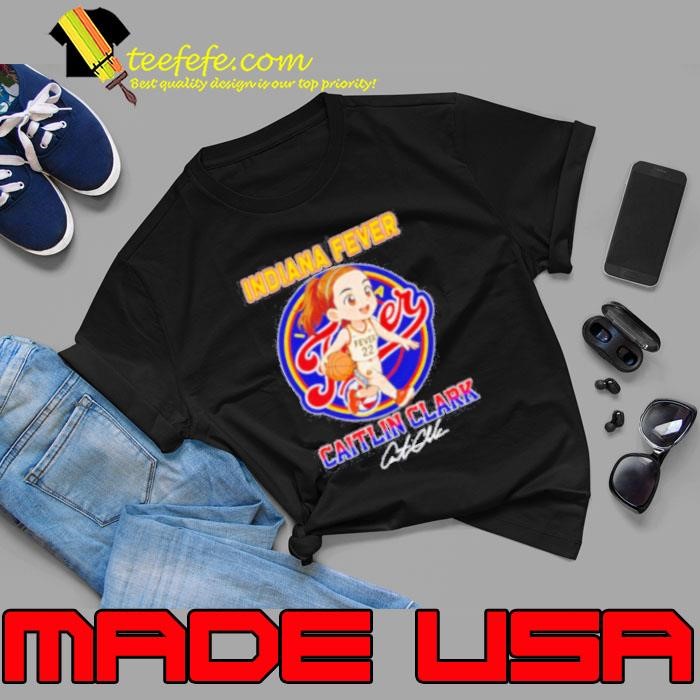 Indiana Fever Caitlin Clark chibi shirt