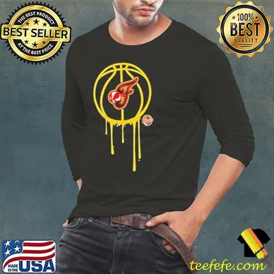 Indiana Fever Paint Drip logo shirt