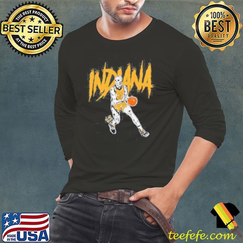 Indiana Pacers Basketball Skeleton retro shirt