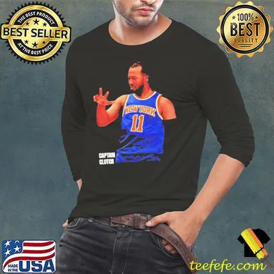 Jalen Brunson New York Knicks Captain Clutch shirt