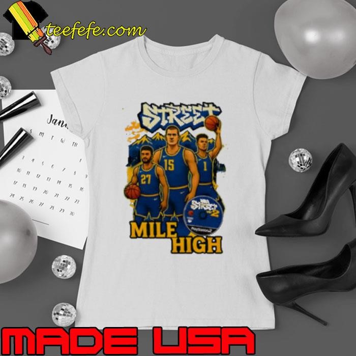 Jamal Murray Denver Nuggets Nba Basketball Mile High Ladies tee