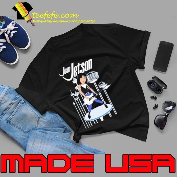 Joan Jetson playing guitar rock and roll Unisex