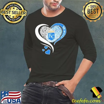 Kansas City Royals Baseball It’s In My DNA Heart Shirt