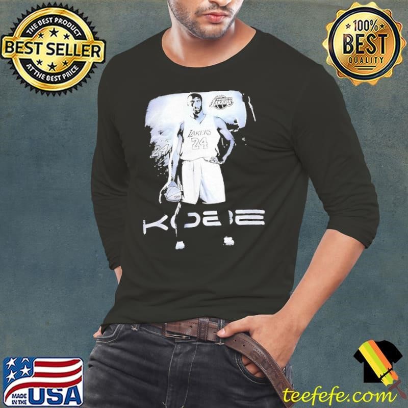 Kobe Bryant Los Angeles Lakers NBA basketball pose shirt