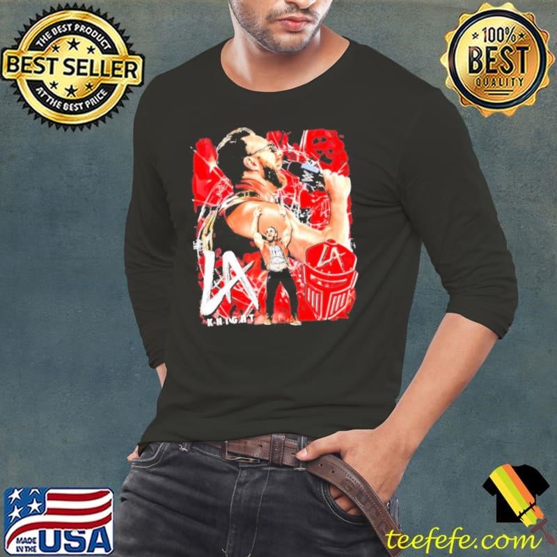 LA Knight professional wrestler graphic retro Long Sleeve Tee