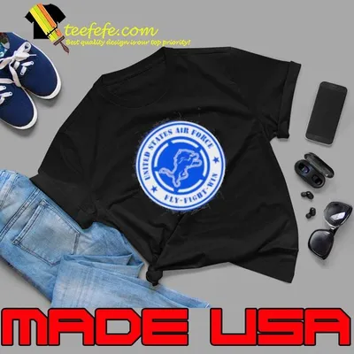 Lions United States Air Force Military Appreciation Night Shirt