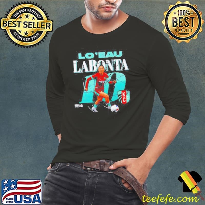 Lo’eau LaBonta Kansas City Current Cracked Number Long Sleeve Tee