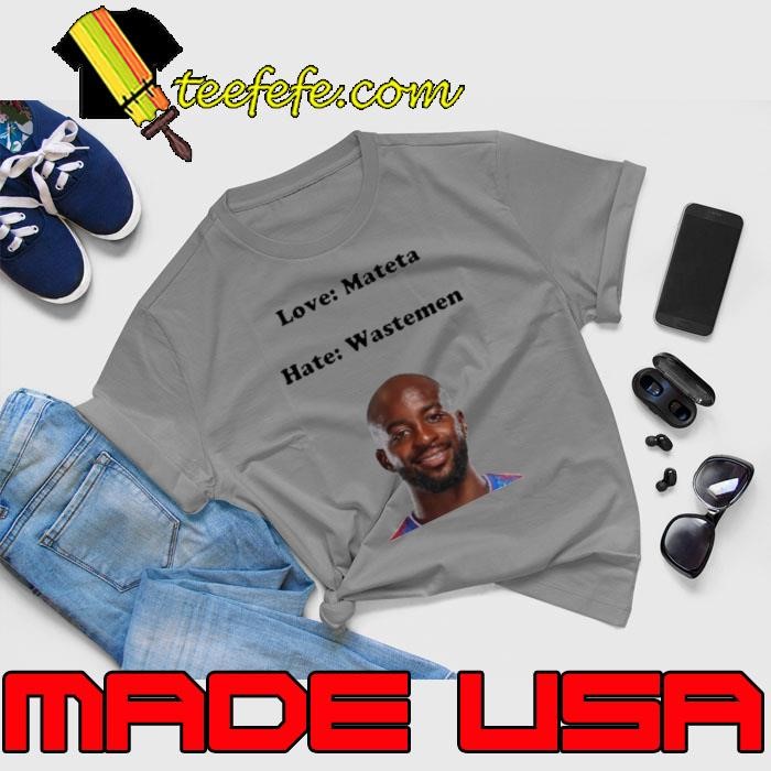 Love mateta hate wastemen Unisex